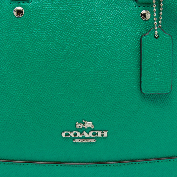 COACH Green Leather Sierra Satchel - Picture 5 of 8